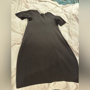 Ann Taylor Merino Wool Classic Black Dress XS